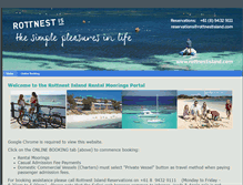 Tablet Screenshot of bookings.rottnestislandonline.com